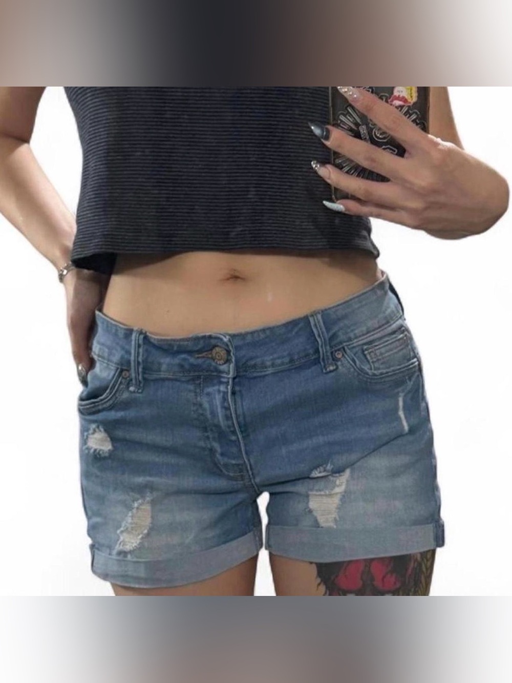 Wax Jeans Denim Shorts size M